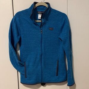 Patagonia Teal Zip-Up Fleece